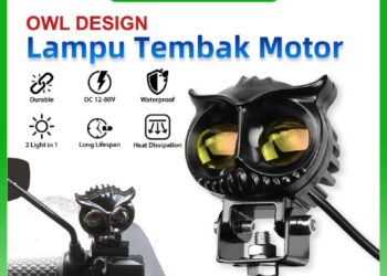 Motoran Malam Gak Lagi Biasa! Coba Headlamp Laser Ini dan Rasakan Bedanya!